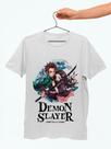 Camiseta T-Shirt Demon Slayer - Camisa de Anime (Unissex)