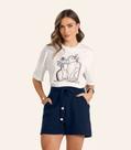 Camiseta T-shirt Feminina Endless Bege