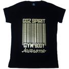 Camiseta T-Shirt feminina Goz Spirit Preta model Body Awesome Camiseta T-Shirt feminina Goz Spirit Preta model Body Awesome