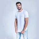 Camiseta T-shirt Masculina com tecido premium Branca