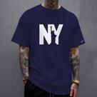Camiseta T-Shirt Masculina NY LIBERTY Diverse Estilos Camisa Manfinity 100% Algodão Street Wear Camiseta T-Shirt Masculina NY LIBERTY Diverse Estilos Camisa Manfinity 100% Algodão Street Wear
