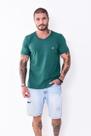 Camiseta T-shirt - Rosa Pereira - Verde Musgo Camiseta T-shirt - Rosa Pereira - Verde Musgo