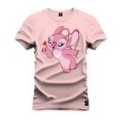 Camiseta T-Shirt Unissex Eestampada Algodão Angel