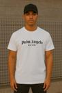 Camiseta T-Shirt Unissex "Palm Angels" Qualidade 100% Algodão Premium Costura Ombro à Ombro