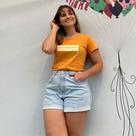 Camiseta T-shirts Feminina Choose Happiness Camiseta T-shirts Feminina Choose Happiness