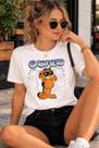 Camiseta T-Shirts GARFIELD OCULOS 100% Algodao Premium Cor:BRANCOTamanho:GG