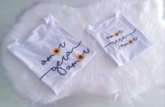 Camiseta Tal mãe Tal filha Amor gera Amor ( 2 camisetas )