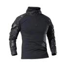 Camiseta Tática De Manga Longa Em Camuflagem Para Homens, Respirável, Para Escalada E Esportes Ao Ar