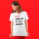 Camiseta Taylor Swift At The Moment Algodão