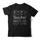 Camiseta Teacher Studio Geek Casual Camiseta Teacher Studio Geek Casual