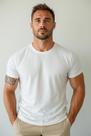 Camiseta tech t-shirt anti odor masculina basicamente branco