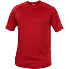 Camiseta técnica de manga corta Rawlings para hombre cuello redondo color rojo escarlata