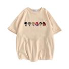 Camiseta Teen Psychedelic Alien Stage Top, Estilo Vintage Dos Anos 80 E 90, Confortável, Roupas Camiseta Teen Psychedelic Alien Stage Top, Estilo Vintage Dos Anos 80 E 90, Confortável, Roupas