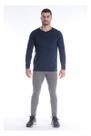 Camiseta Térmica Decote V Com Fleece Interno