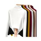 Camiseta Térmica Feminina De Manga Longa, Ajuste Slim, Gola Alta, Roupa Térmica Para Outono E