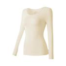 Camiseta Térmica Feminina De Manga Longa Fina Para Outono Inverno L-XL Camiseta Térmica Feminina De Manga Longa Fina Para Outono Inverno L-XL