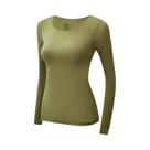 Camiseta Térmica Feminina De Manga Longa Fina Para Outono Inverno L-XL Camiseta Térmica Feminina De Manga Longa Fina Para Outono Inverno L-XL