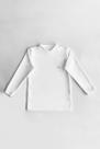 Camiseta Térmica Infantil Peluciada Branco