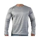 Camiseta Térmica Masculina De Inverno Com Forro De Lã E Gola Redonda Para Clima Extremamente Frio