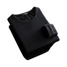 Camiseta Térmica Masculina De Inverno Com Manga Longa Em Veludo, Gola Redonda, Ajuste Slim Camiseta Térmica Masculina De Inverno Com Manga Longa Em Veludo, Gola Redonda, Ajuste Slim