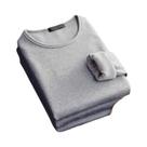Camiseta Térmica Masculina De Inverno Com Manga Longa Em Veludo, Gola Redonda, Ajuste Slim Camiseta Térmica Masculina De Inverno Com Manga Longa Em Veludo, Gola Redonda, Ajuste Slim
