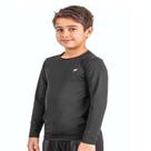 Camiseta Termica Skin III Poker Infantil - Preto