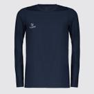 Camiseta Térmica Topper Classic UV50 Manga Longa Juvenil Marinho