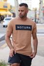 Camiseta Tflow Stylo Noturn All Night Cor Mascavo