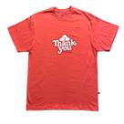 Camiseta Thank You TY Logo Core Tee Coral
