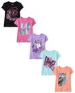 Camiseta The Children's Place Girls de manga curta, pacote com 5 unidades, 10-12 anos