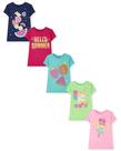Camiseta The Children's Place Girls Summer Foods, pacote com 5