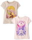 Camiseta The Children's Place - Pacote com 2 (Dreamer/Desert Dreams) Camiseta The Children's Place - Pacote com 2 (Dreamer/Desert Dreams)