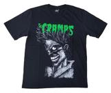 Camiseta The Cramps Banda de Rock Adultlo Preto Hcd627 MB