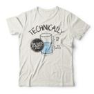 Camiseta The Glass Is Full Studio Geek Camiseta The Glass Is Full Studio Geek