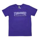 Camiseta Thrasher ORIGINAL Outlined roxa