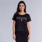 Camiseta Ticantê Malha Preta
