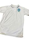 Camiseta time de futebol gola polo Branca Camiseta time de futebol gola polo Branca