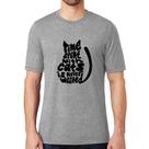 Camiseta Time spend with cats is never wasted - Foca na Moda