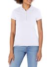 Camiseta tipo Polo IZOD para niños, uniforme de manga corta, blanca, talla XL