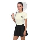 Camiseta Titan Raquete Dupla Off White