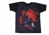 Camiseta Tobi Obito Uchiha Blusa Adulto Unissex Anime Naruto A233 BM Camiseta Tobi Obito Uchiha Blusa Adulto Unissex Anime Naruto A233 BM