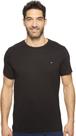 Camiseta Tommy Hilfiger Core Flag Masculina - Gola Redonda - Preta