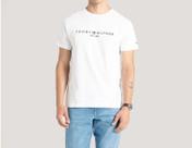Camiseta Tommy Hilfiger Masculina Clássic Original Branca TAMANHO:P