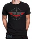 Camiseta Top Gun Marverick Camisa Filme Clássico Anos 80