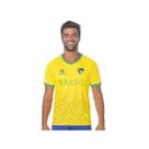 Camiseta Topper Brasil Meia Manga 8522001 Amarelo