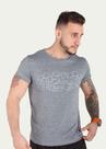 Camiseta toque gelado Poliamida Pionieri Sub Cinza Meclado