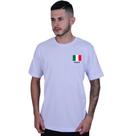 Camiseta Tradicional Unissex Algodão Itália País Italy