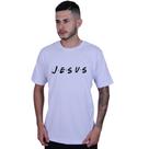 Camiseta Tradicional Unissex Gola Redonda Jesus Moda Cristã