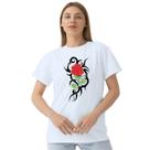 Camiseta Tribal Rosa Vermelha Camisa Personalizada Blusa Adulto Algodão com Poliéster Camiseta Tribal Rosa Vermelha Camisa Personalizada Blusa Adulto Algodão com Poliéster