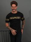 Camiseta Trinity Logo Dourado - Preto